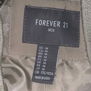 Jacket Men’s  Medium Forever 21
